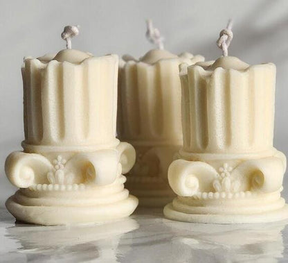 Castle Pillar Candle