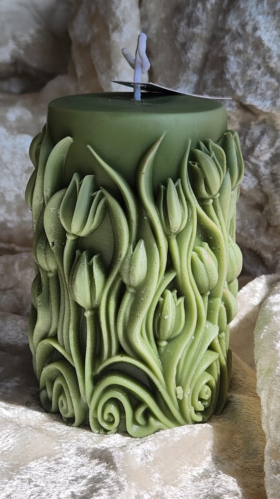 Garden Pillar Candle