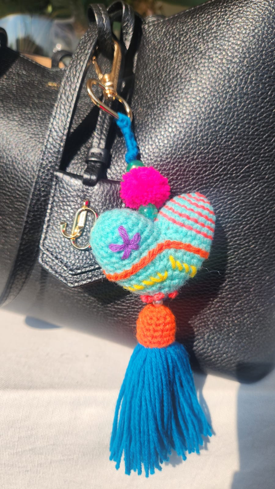 Heart Purse hanging