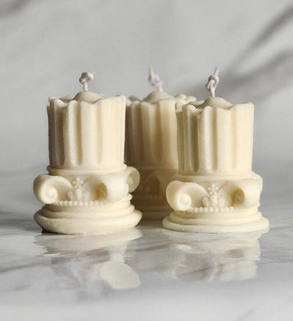 Castle Pillar Candle