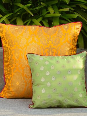 Rich Brocade Cushions Cover (Pack of 2)