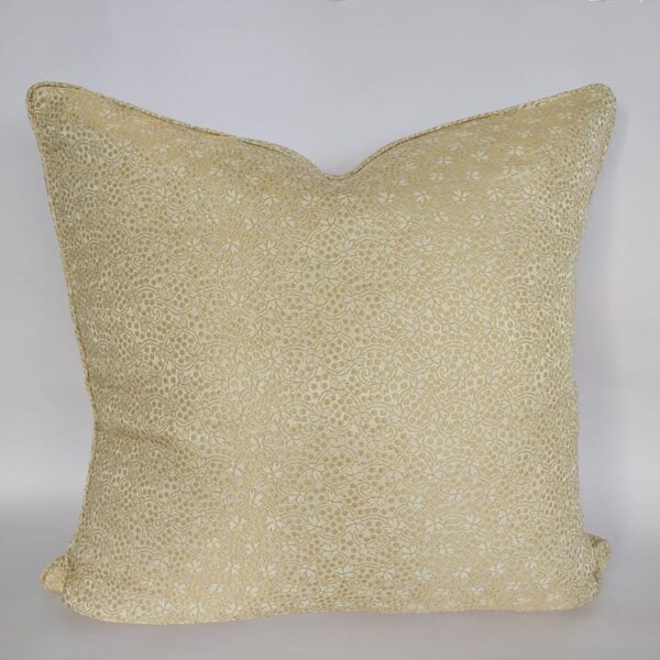 Black And White Brocade Silk Cushion Cover