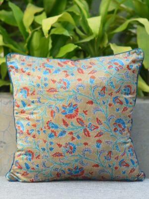 Sky of Flowers Cushion Cover (Single Piece)