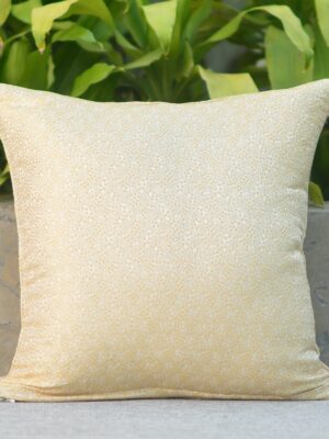 White Creme Cushion Cover (Single Piece)